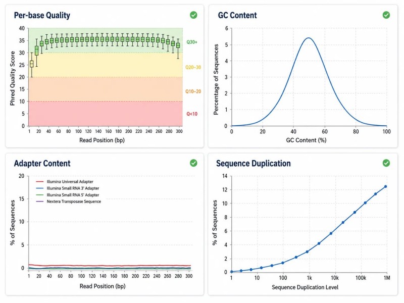 FastQC Report for RNA-Seq